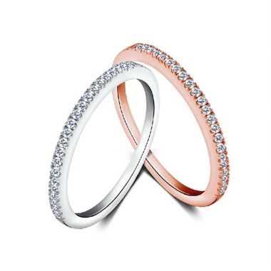 Zirconia Pave Band Ring