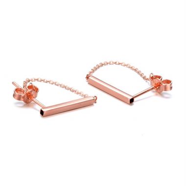 Bar Chain Earrings