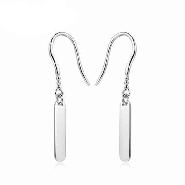 Dangling Bar Hook Earrings