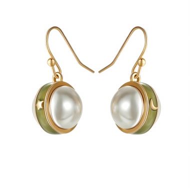 Pearl Hook Earrings