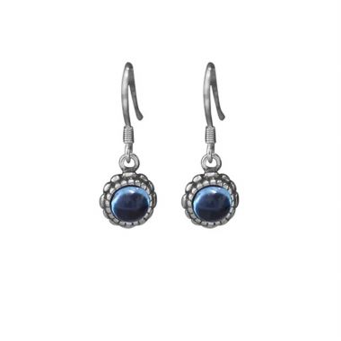 London Blue Topaz Drop Earrings