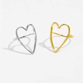 Hollow Heart Ring