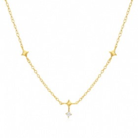 Star Diamond Necklace