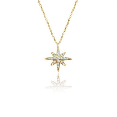 North Star CZs Necklace