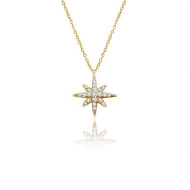 North Star CZs Necklace