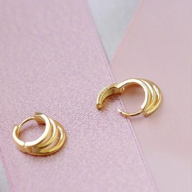 Triple Hoop Earrings