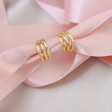 Triple Hoop Earrings