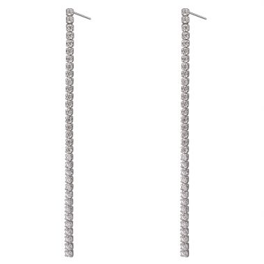 Tennis Linear Earrings